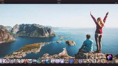 From the Apple event