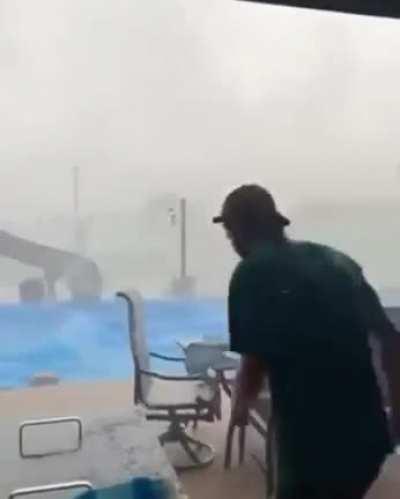 Playing around in the storm