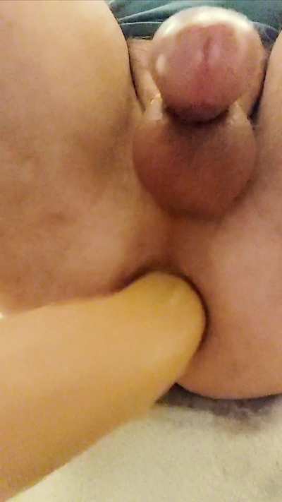 Extra close up gaping my ass hole with my 10inch dildo. 