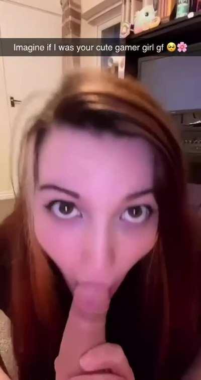 Upvote for a blowjob video and nude pack in your DMs 🤤Remember to tell me when you’re done ❤️