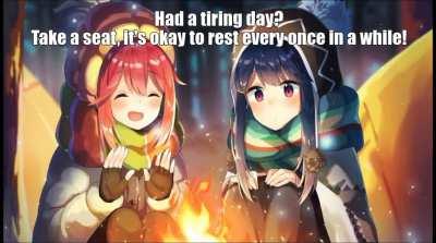 It's okay to get tired. Learn to rest, not to quit.