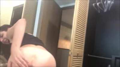 Friends are in other room but she needs BBC