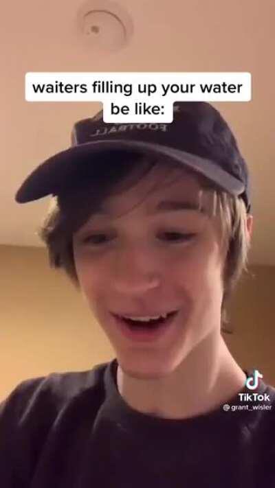 Waiters know what’s up.