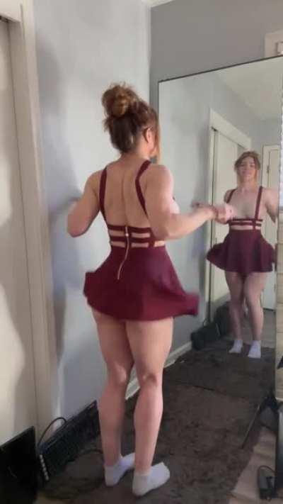 Muscle girls stay filled, it's a thing