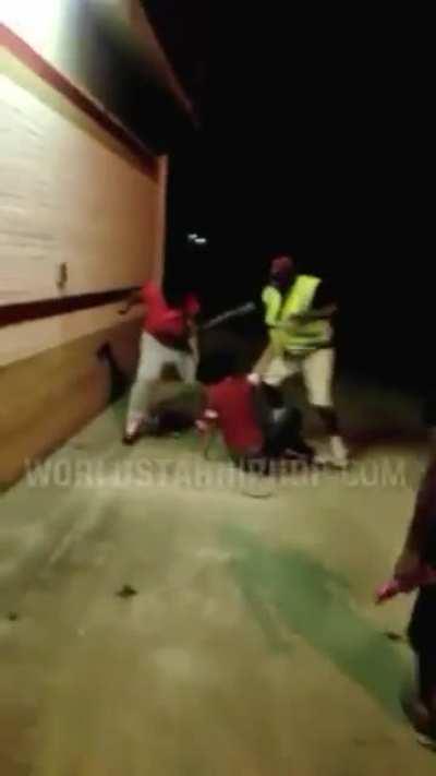 Dyke tried to run up and got done up