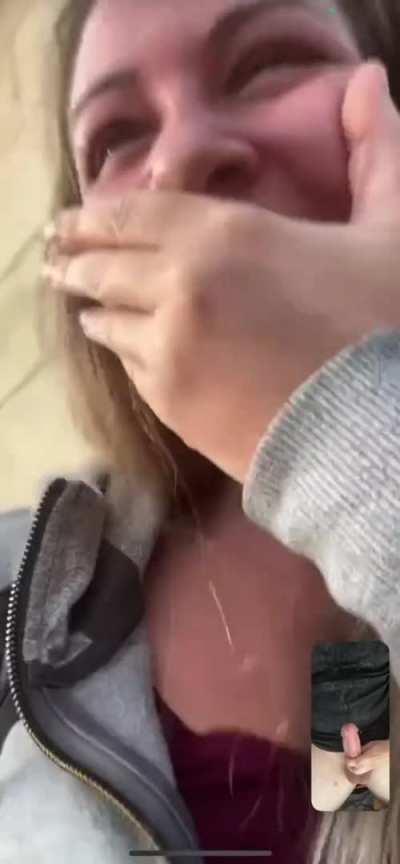 Mom neglects my brothers football practice to watch me beat my meat on facetime