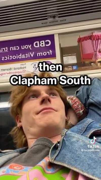 Train announcer who really seems to enjoy her job!