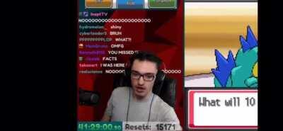 Don’t know if this is repost or not but a guy named SmallAnt on YouTube tried to get a shiny electrode and accidentally flees from it after over 46 hours of trying to reset and get a shiny. (He got it eventually tho afterwards)