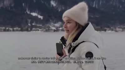 A Ukrainian girl, Olga Loiek, posted a video complaining that her face was used to synthesize Russian women using AI on a Chinese short video platform to peddle Russian food.