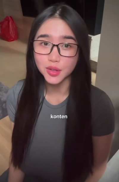 All I ever hear her saying is, “STARE AT MY FAT TITS.”