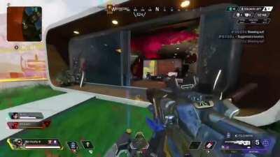 Unnecessary wall bounce, check!