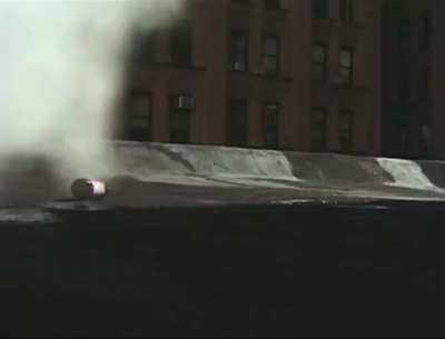 In this footage, you can see that the South Tower’s collapse caused more damage to the North Tower than people usually think.