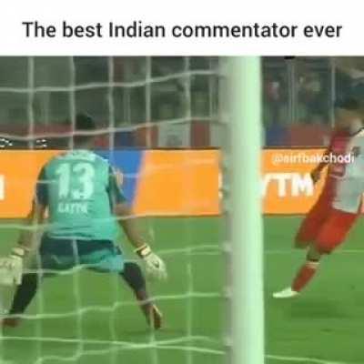 Listen to the announcer. Not sure if it’s real but...