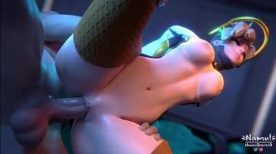 Tight Mercy [Overwatch] (namushere3d) OW 3D