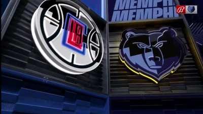 [Highlight] Ja misses the 3, but Santi finds him at the rim after the Clippers lose track of him on the rebound (with replays)