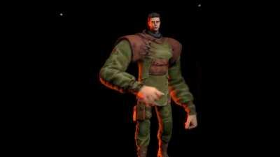 Haruspex taking a confident stroll.