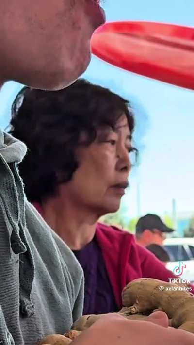 She couldn't believe it.