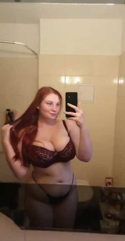 This is what I'm hiding under my dress ;)