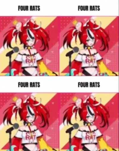 The rats are multiplying