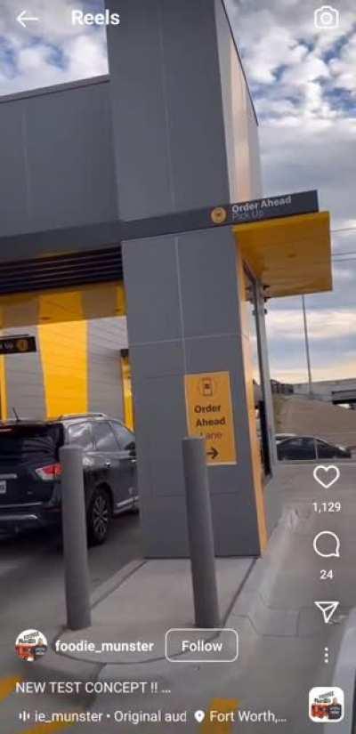 Automated McDonald's in Fort worth, Texas