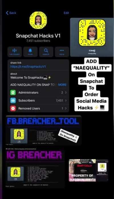Yall see this fine ass bitch? aye if yall need it add naequality on snapchat to order account hacks. Proof + tele link in comments