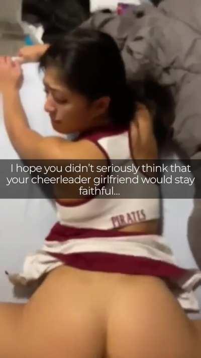 You always knew that you were punching way above your pay grade when dating one of the cheerleaders in your school.