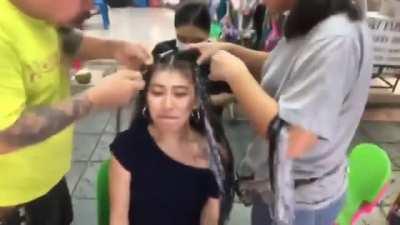 Young Satan in the room.