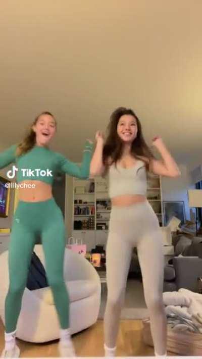 Bouncy Lily Chee with tongue