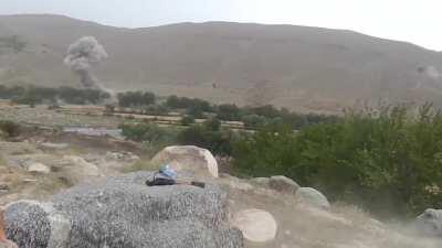 U.S. combat operations against Islamic State aligned militants in eastern Afghanistan, 2017-2018 (airstrikes and special forces footage)