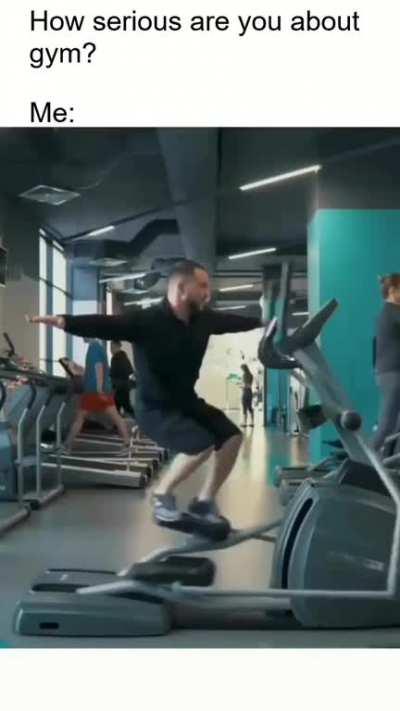 How serious are you about gym? 🏋️‍♀️