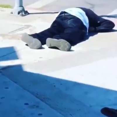 Nigga got dropped by the wind