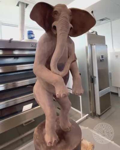 Chocolate Art Sculpture