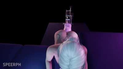 Ciri's Anal Fuck Machine Animation (Speerph)