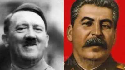 Hitler and Stalin sing Caramelldansen