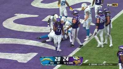 [Highlight] Kenneth Murray's end zone INT wins it for the Chargers