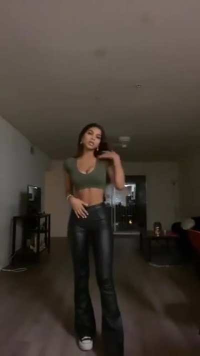 Tina in a green shirt 🍀