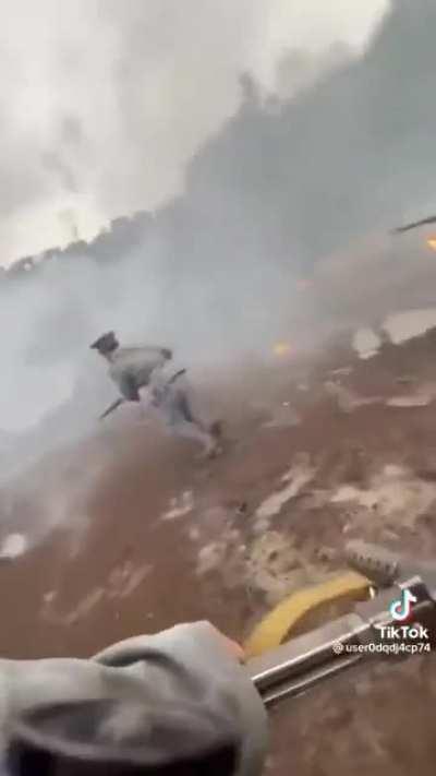 Somebody tell me what the hell is going on. Is this a movie set? A reenactment?