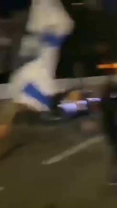 Jews March shouting the slogan Death to Arabs