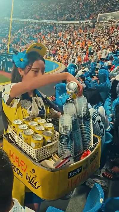 How to get a Beer Girl's number in Japan