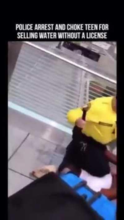 Las Vegas Finest Callously Choking A Teen While He Cries For Help