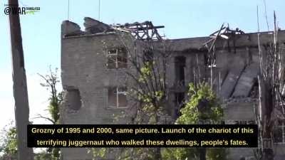 UA POV - Russian writer Maksim Kalashnikov comments what he has seen in Toshkivka, the Severodonetsk district.