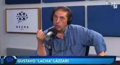 Gustavo Lazzari explica econom&iacute;a e inflaci&oacute;n a Fantino en 40 segundos - Este Video hay que Mostrarlo en la Facultad