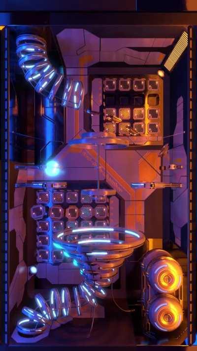 Dynamic Machines: [A]nti-Grav Chamber by Corteks (OC)