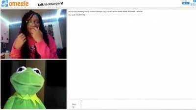 It was at this moment Latisha realized she only wanted Kermit’s BGC.