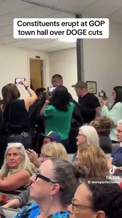 Republican townhall -The anger over DOGE has reached a boiling point.