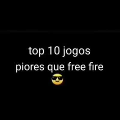 Top 10 jogos piores que free fire 😎