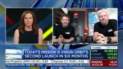 Richard Branson being a Chad