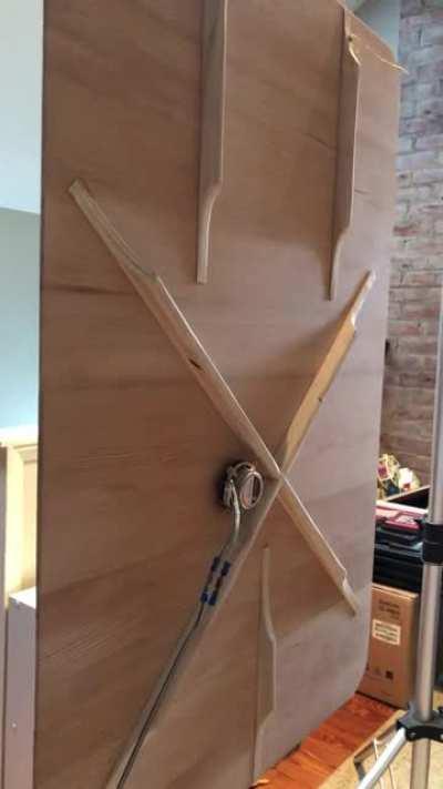 Single channel test of my handmade wooden panel speaker. A little early to post, but I'm just thrilled that the quality is meeting expectations. Next week I'll add the second exciter and dedicated 2.1 amp to remove the Creative 2.1. [Double Bass Concerto 