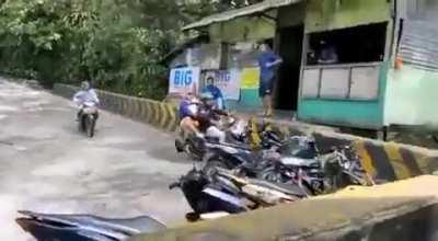 let me use that wall to slow down