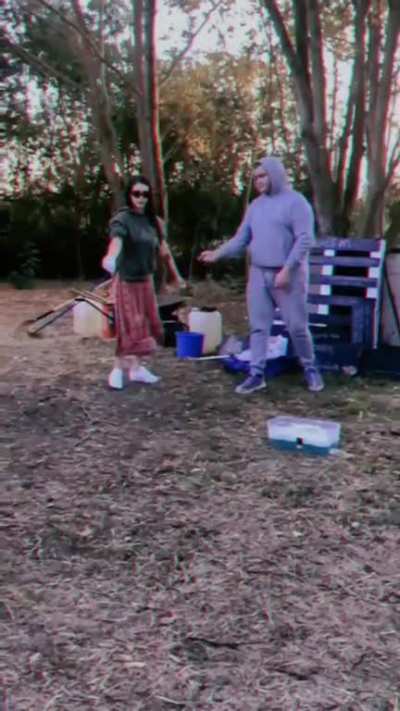 fire goddess walks on hot coals:part 3